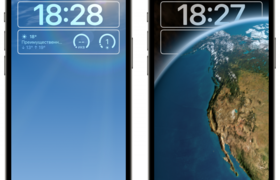 Как изменить шрифт времени на iPhone?