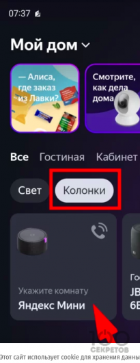 Яндекс Станция Мини детский режим подключить