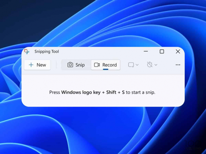 Скриншот экрана ноутбука с помощью программы Snipping Tool